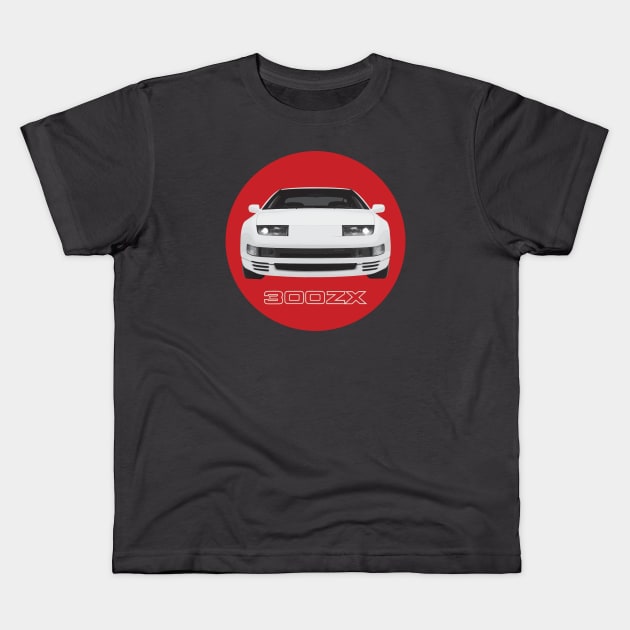 Nissan 300ZX Design Kids T-Shirt by TheAngryHoneyBadger